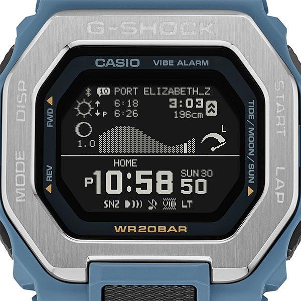 カシオ Ｇショック G-SHOCK G-LIDE Gライド サーフィン Bluetooth GBX-100-2AJF メンズ   (2024年5月17日発売予定)｜10keiya｜05