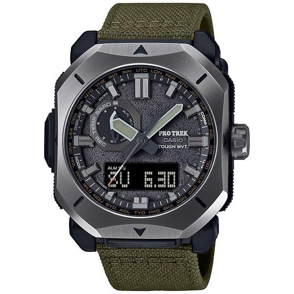 カシオ プロトレック PROTRECK Climber Line トリプルセンサー ソーラー電波 クライマー 山 PRW-6900YB-3JF メンズ PRW6900YB3JF 爆買の画像