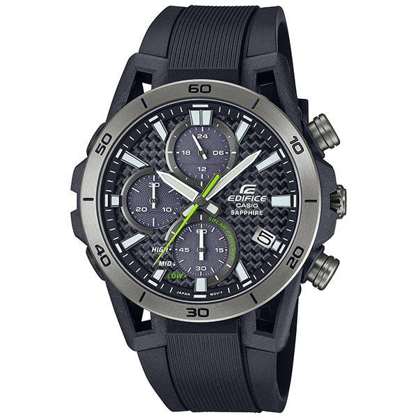 カシオ エディフィス EDIFICE SOSPENSIONE ソスペンシオーネ 小型 ソーラー クロノグラフ EFS-S640PB-1AJF メンズ EFSS640PB1AJF 爆買の画像