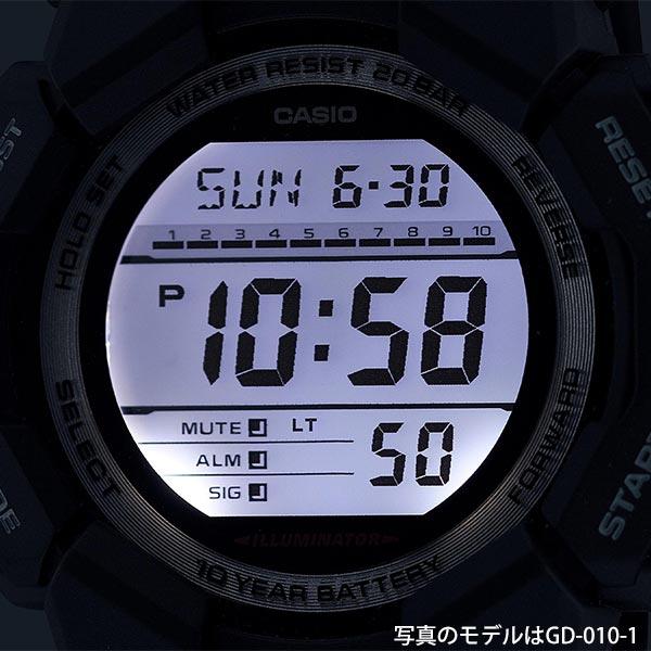 カシオ Ｇショック G-SHOCK 10year Rugged Digi 10年バッテリー 液晶 カジュアル 仕事 GD-010-4JF メンズ 爆買の画像