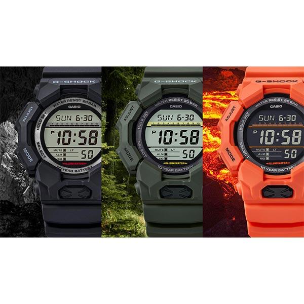 カシオ Ｇショック G-SHOCK 10year Rugged Digi 10年バッテリー 液晶 カジュアル 仕事 GD-010-4JF メンズ 爆買の画像
