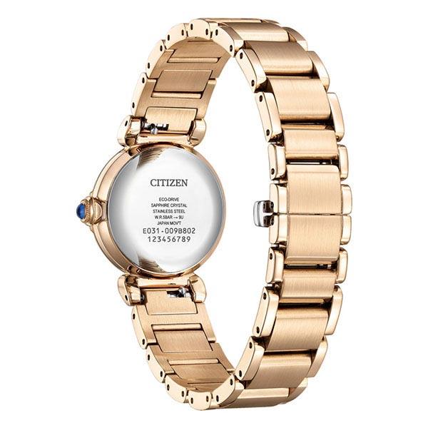 シチズン シチズンエル CITIZENL ROUND collection エコ・ドライブ ソーラー ラウンド 替えベルト プレゼント EM1123-62X レディース 爆買の画像
