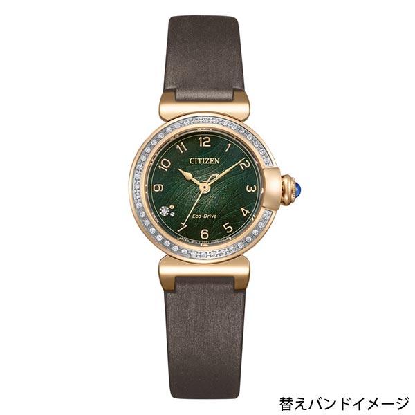 シチズン シチズンエル CITIZENL ROUND collection エコ・ドライブ ソーラー ラウンド 替えベルト プレゼント EM1123-62X レディース 爆買の画像