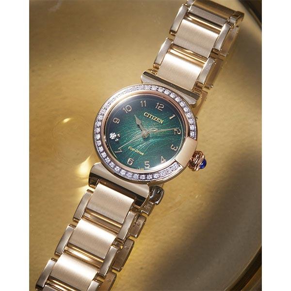シチズン シチズンエル CITIZENL ROUND collection エコ・ドライブ ソーラー ラウンド 替えベルト プレゼント EM1123-62X レディース 爆買の画像