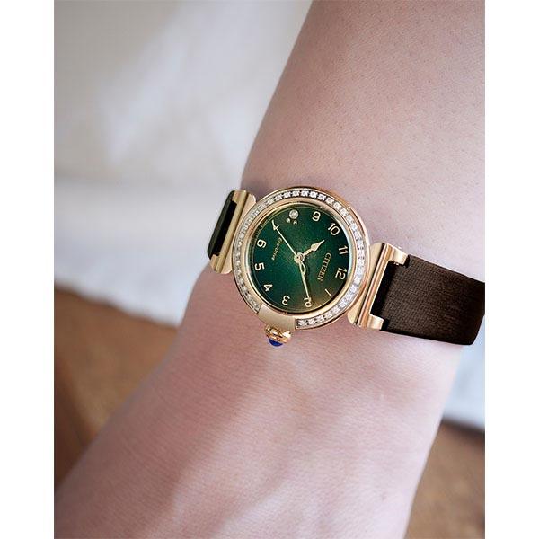 シチズン シチズンエル CITIZENL ROUND collection エコ・ドライブ ソーラー ラウンド 替えベルト プレゼント EM1123-62X レディース 爆買の画像