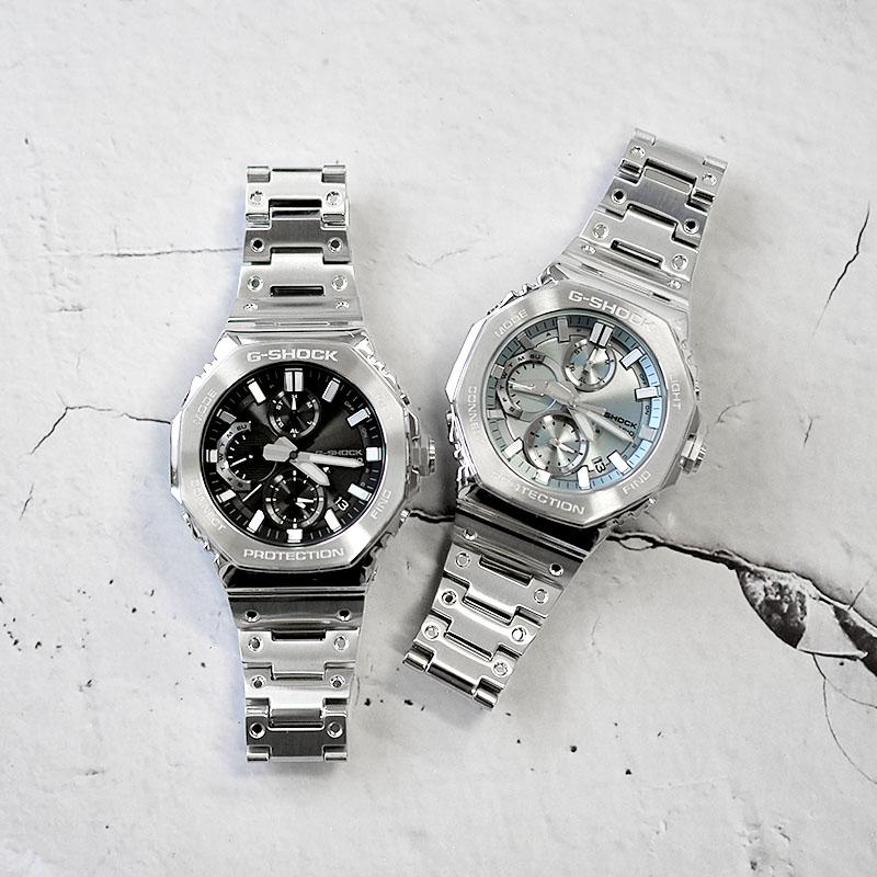 カシオ Ｇショック G-SHOCK CHRONO FACE FULL METAL GMC-B2100 GMC-B2100AD-2AJF メンズ 爆買の画像