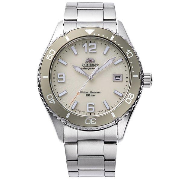 オリエント ORIENT オリエントマコ40ソーラーパワード RN-WJ0003S メンズ 爆買の画像