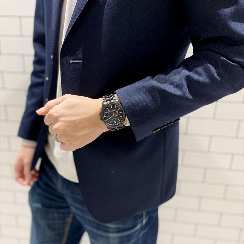 シチズンコレクション CITIZENCOLLECTION NIGHT COLOUR EDITION ソーラー電波 CB0294-54E メンズ 爆買の画像