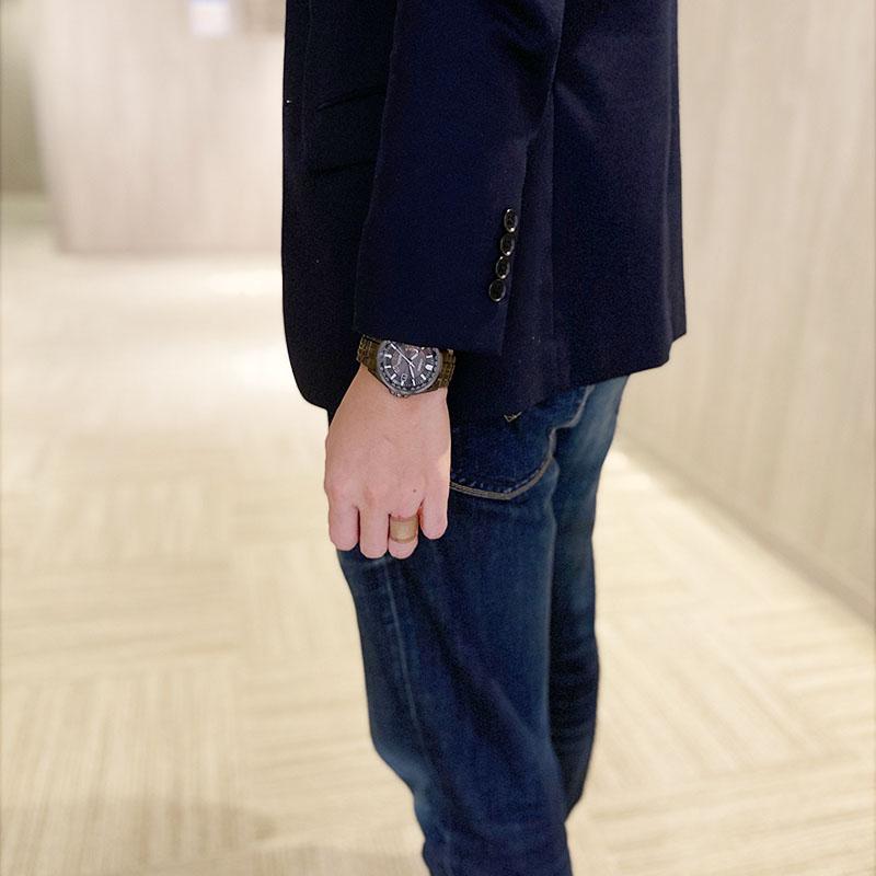 シチズンコレクション CITIZENCOLLECTION NIGHT COLOUR EDITION ソーラー電波 CB0294-54E メンズ 爆買の画像