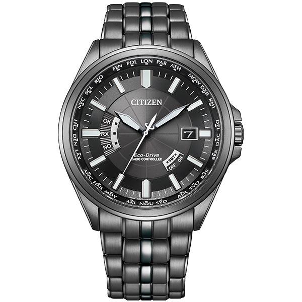 シチズンコレクション CITIZENCOLLECTION NIGHT COLOUR EDITION ソーラー電波 CB0294-54E メンズ 爆買の画像