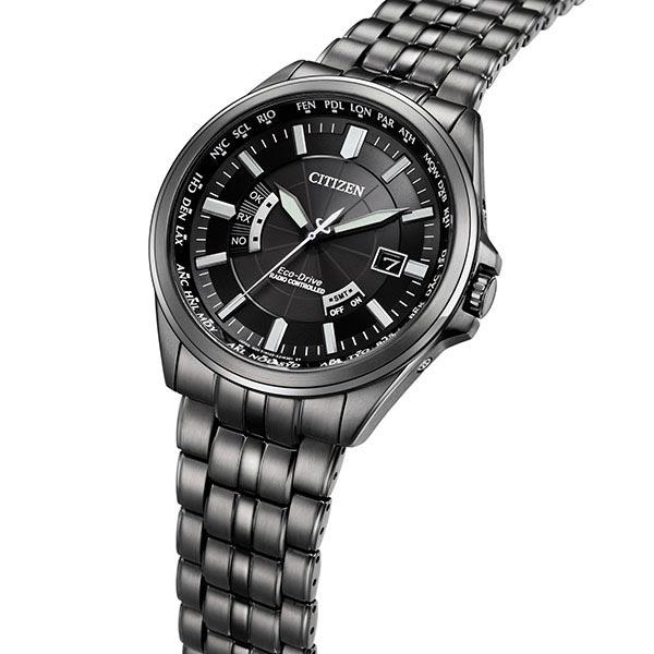 シチズンコレクション CITIZENCOLLECTION NIGHT COLOUR EDITION ソーラー電波 CB0294-54E メンズ 爆買の画像