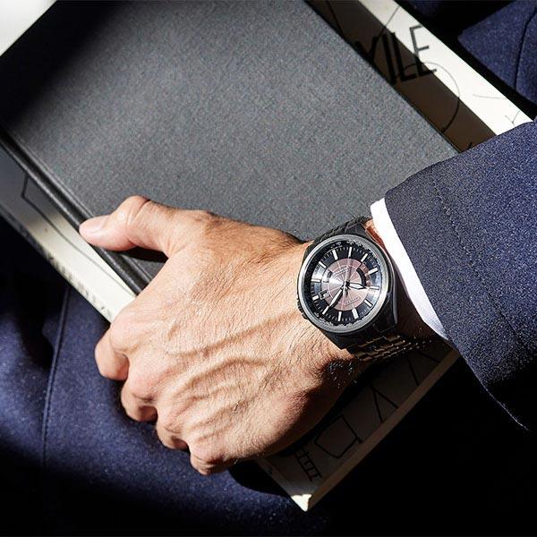 シチズンコレクション CITIZENCOLLECTION NIGHT COLOUR EDITION ソーラー電波 CB0294-54E メンズ 爆買の画像