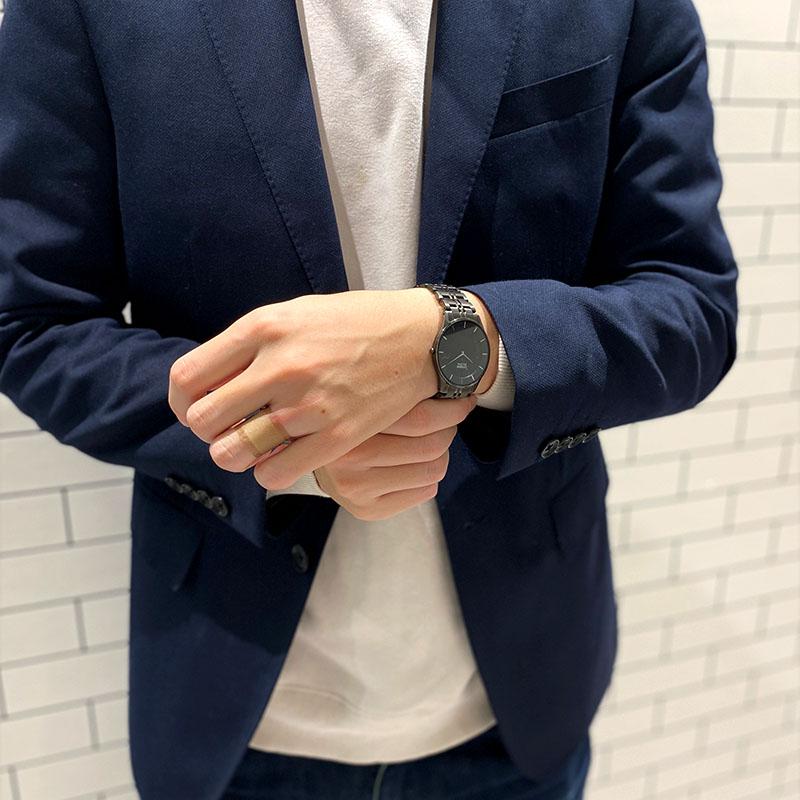 シチズンコレクション CITIZENCOLLECTION NIGHT COLOUR EDITION ソーラー スリム AR3017-58E メンズ 爆買の画像