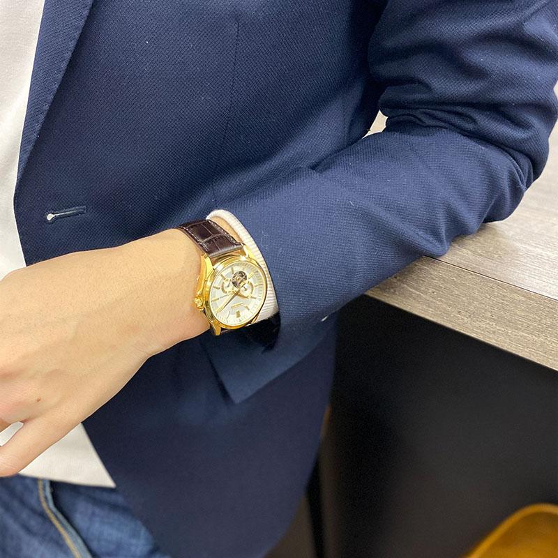 シチズンコレクション CITIZENCOLLECTION オープンハート NP1013-02P メンズ メカニカル 爆買の画像
