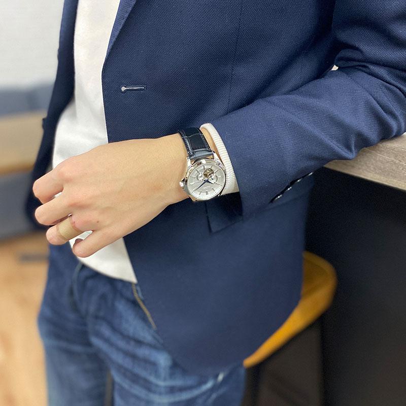 シチズンコレクション CITIZENCOLLECTION オープンハート NP1011-08A メンズ メカニカル 爆買の画像