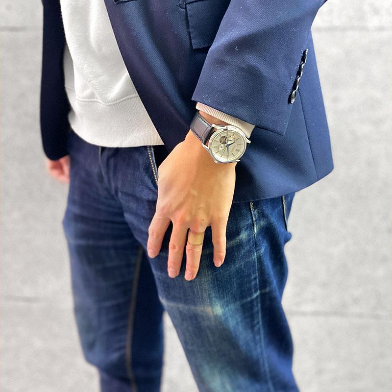 シチズンコレクション CITIZENCOLLECTION オープンハート NP1011-08A メンズ メカニカル 爆買の画像