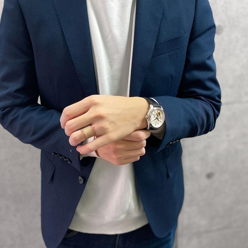シチズンコレクション CITIZENCOLLECTION オープンハート NP1011-08A メンズ メカニカル 爆買の画像