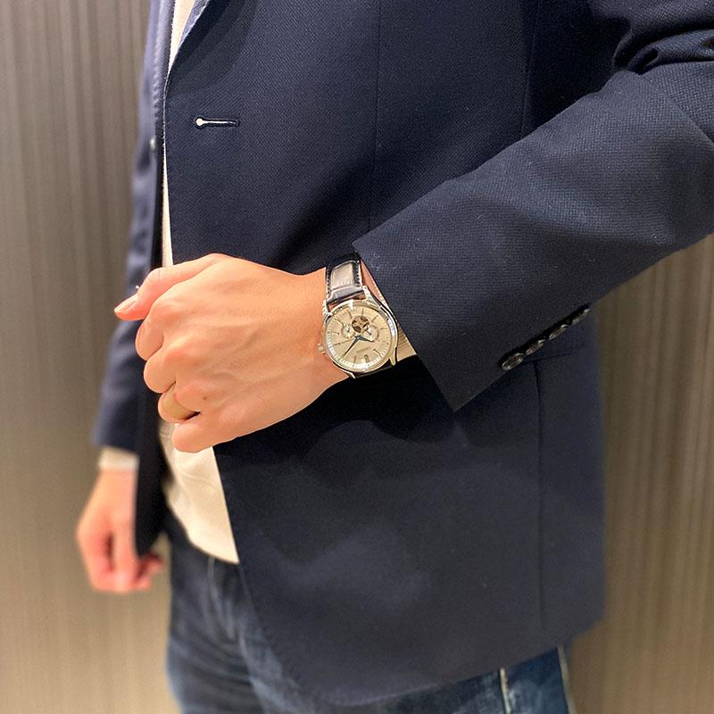 シチズンコレクション CITIZENCOLLECTION オープンハート NP1011-08A メンズ メカニカル 爆買の画像