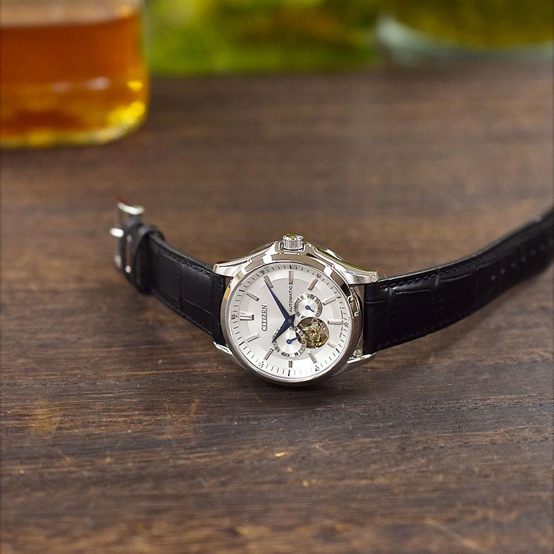 シチズンコレクション CITIZENCOLLECTION オープンハート NP1011-08A メンズ メカニカル 爆買の画像