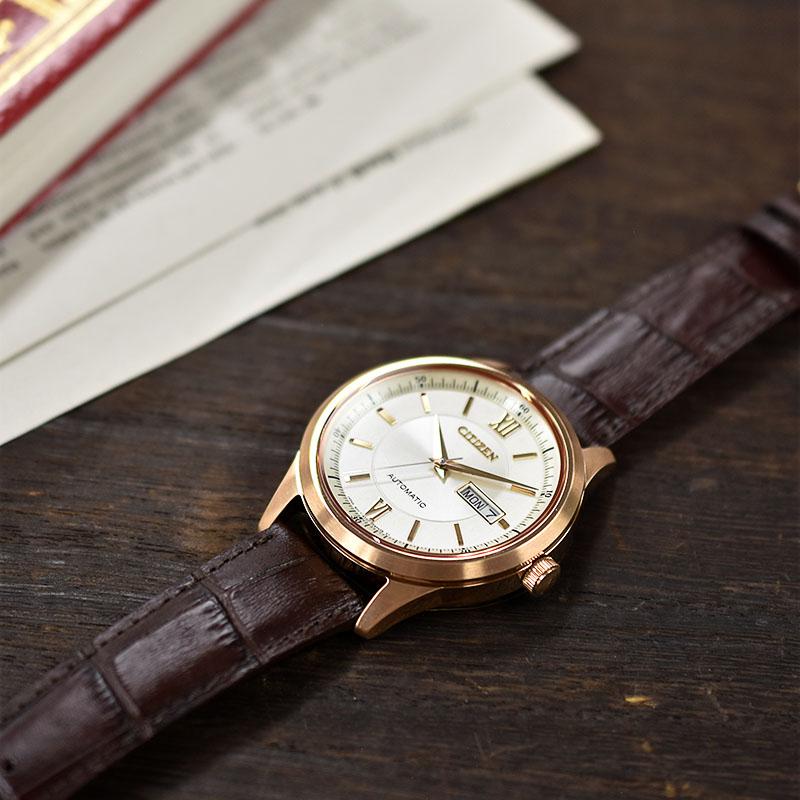 シチズンコレクション CITIZENCOLLECTION デイ&デイト NY4052-16A メンズ メカニカル 爆買の画像