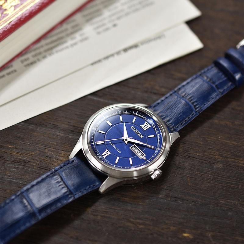 シチズンコレクション CITIZENCOLLECTION デイ&デイト NY4050-11L メンズ メカニカル 爆買の画像
