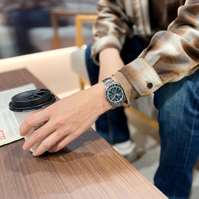 シチズンコレクション CITIZENCOLLECTION BL5614-59W メンズ ソーラー ストップウォッチ 爆買の画像