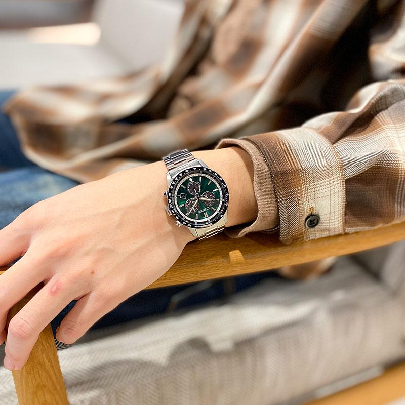 シチズンコレクション CITIZENCOLLECTION BL5614-59W メンズ ソーラー ストップウォッチ 爆買の画像