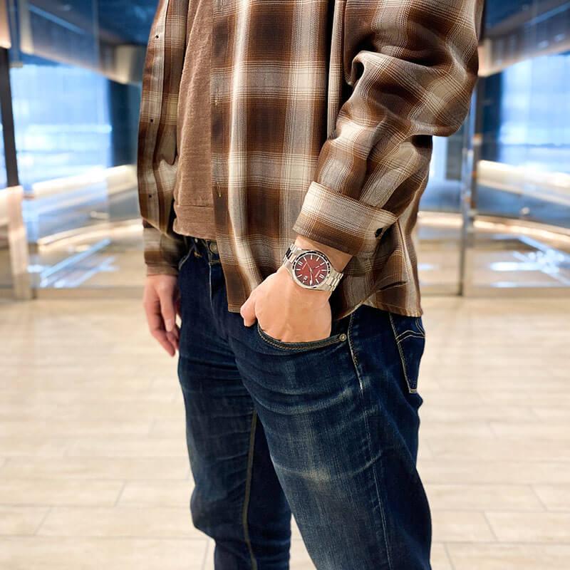シチズンコレクション CITIZENCOLLECTION メカニカル TSUYOSA NJ0150-56W メンズ 爆買の画像