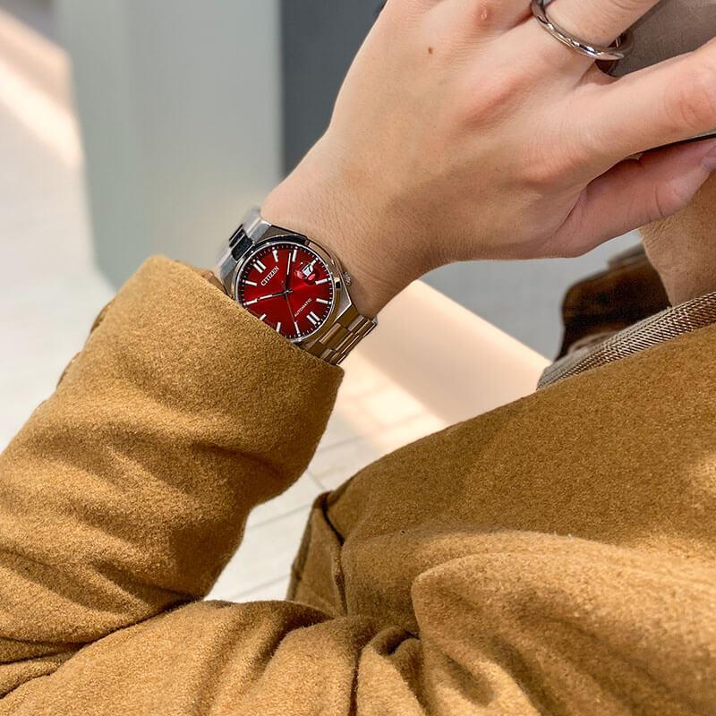 シチズンコレクション CITIZENCOLLECTION メカニカル TSUYOSA NJ0150-56W メンズ 爆買の画像