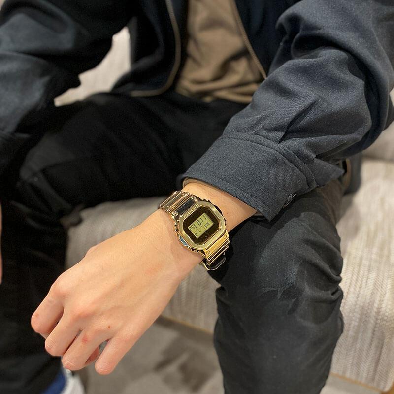 G-SHOCK カシオ Gショック FINE METALLIC SERIES GM-5600YMG-9JF