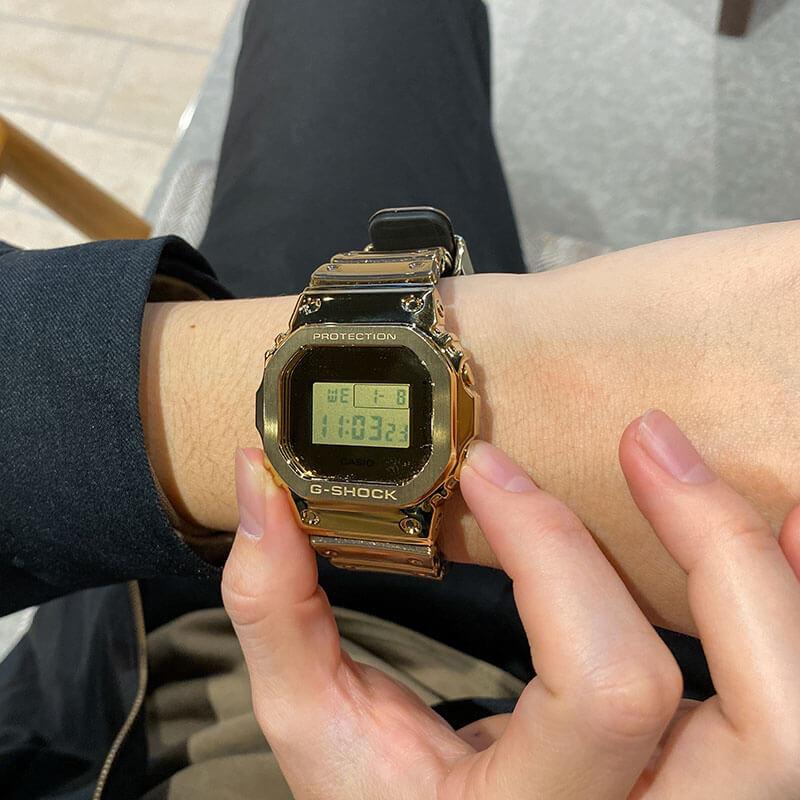 G-SHOCK カシオ Gショック FINE METALLIC SERIES GM-5600YMG-9JF