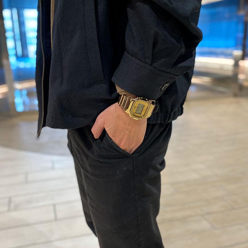 カシオ Ｇショック G-SHOCK FINE METALLIC SERIES GM-5600YMG-9JF メンズ プレゼント 軽量 爆買の画像