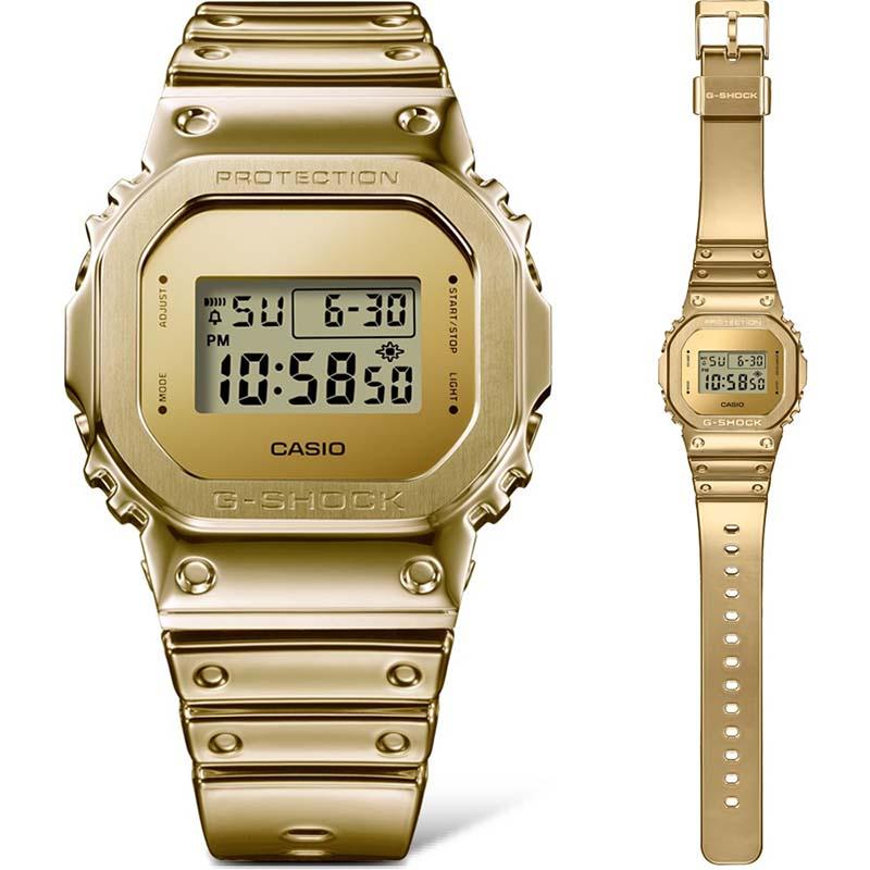 カシオ Ｇショック G-SHOCK FINE METALLIC SERIES GM-5600YMG-9JF メンズ プレゼント 軽量 爆買の画像