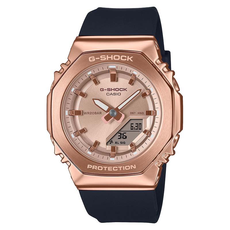 カシオ Ｇショック G-SHOCK GM-S2110PG-1A4JF ユニセックス ピンクゴールド 小型 バイオマス 爆買の画像