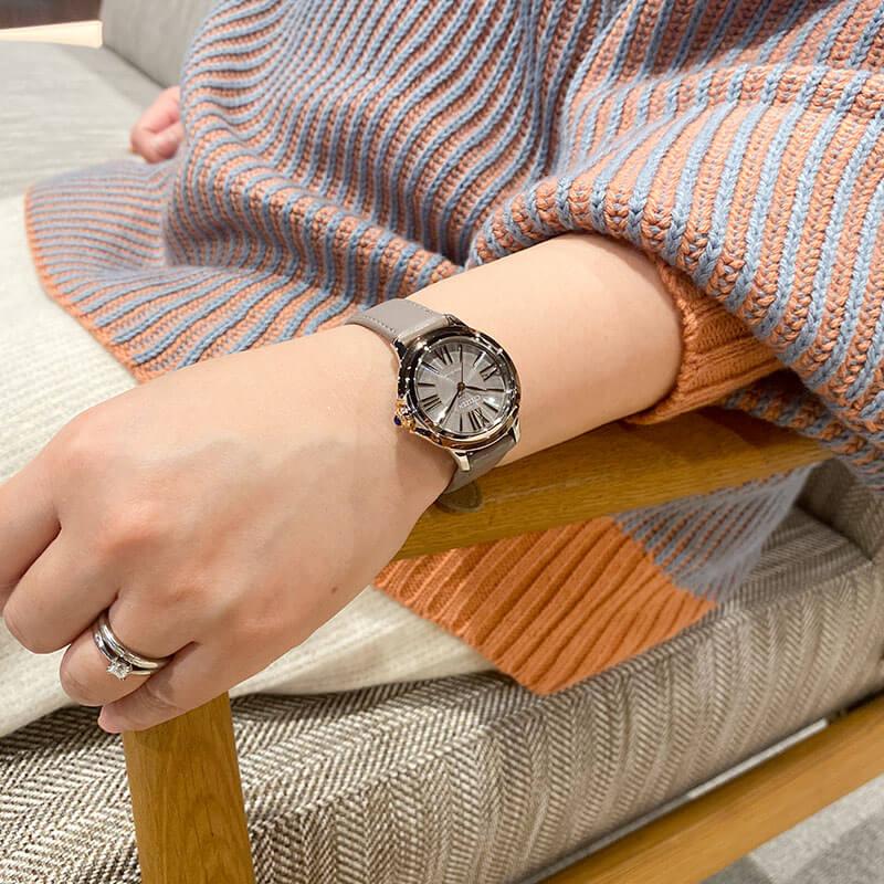 シチズン シチズンエル CITIZENL ROUND Collection EM1166-01Z レディース ソーラー 爆買の画像