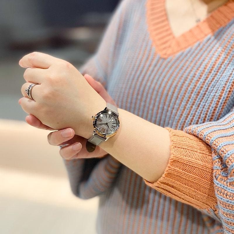 シチズン シチズンエル CITIZENL ROUND Collection EM1166-01Z レディース ソーラー 爆買の画像