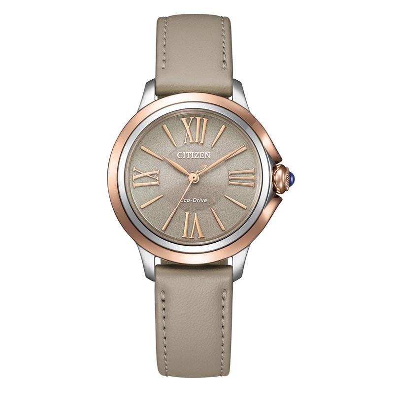 シチズン シチズンエル CITIZENL ROUND Collection EM1166-01Z レディース ソーラー 爆買の画像