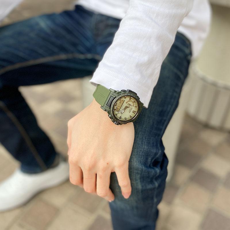 カシオ プロトレック PROTRECK Climber Line PRW-61LD-3JF メンズ 爆買の画像