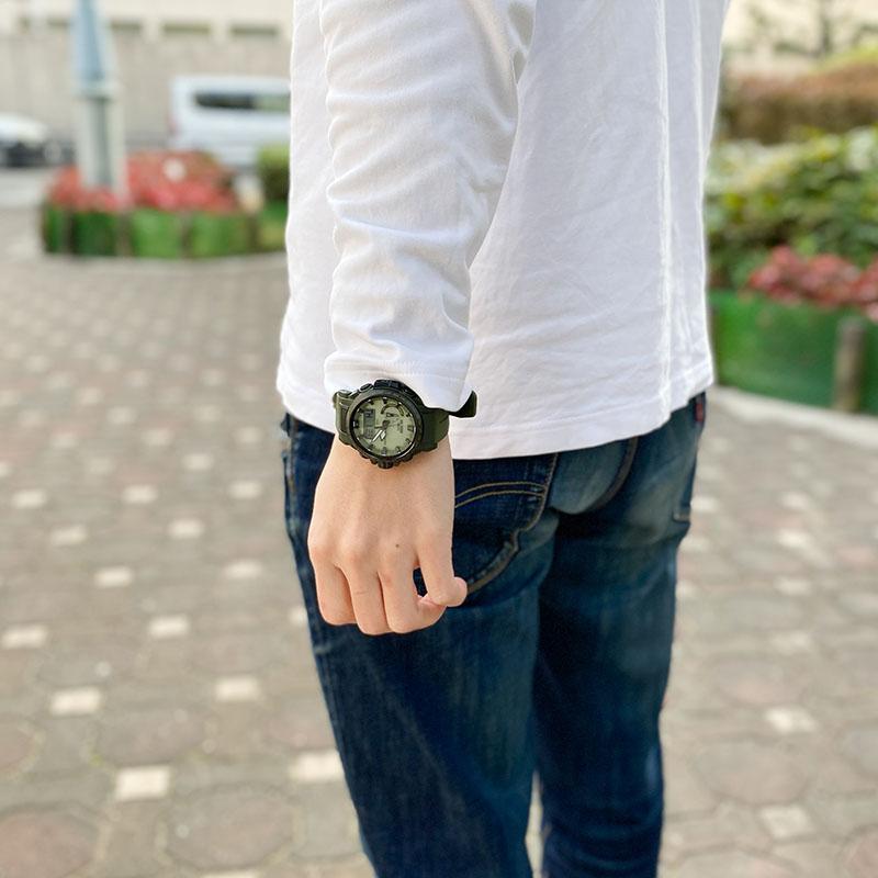 カシオ プロトレック PROTRECK Climber Line PRW-61LD-3JF メンズ 爆買の画像
