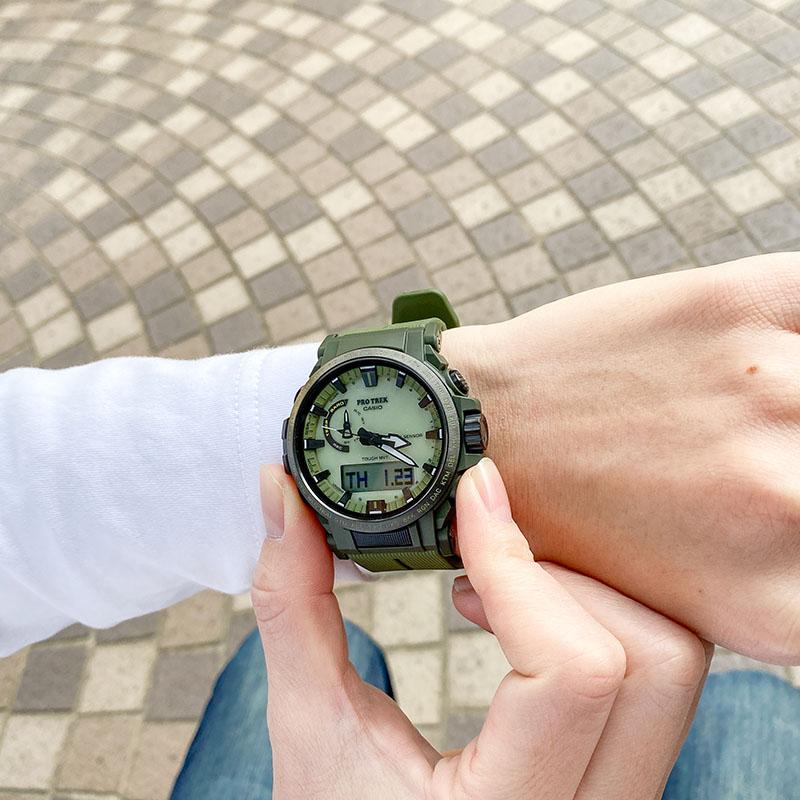 カシオ プロトレック PROTRECK Climber Line PRW-61LD-3JF メンズ 爆買の画像