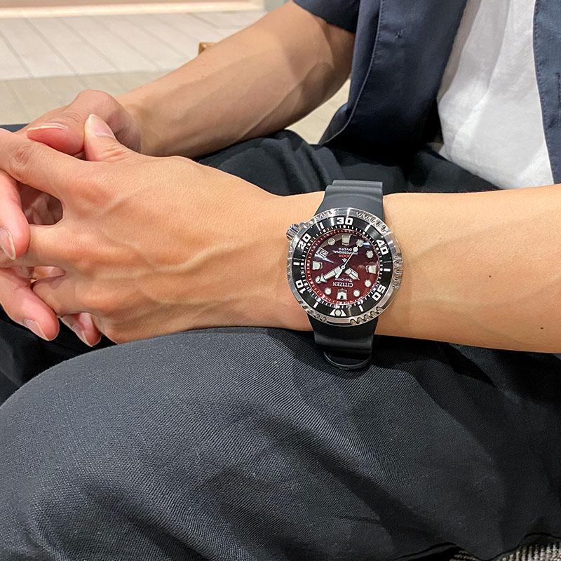シチズン プロマスター PROMASTER MARINEシリーズ プロフェッショナル ダイバー300m BN1024-01Z メンズ 爆買の画像