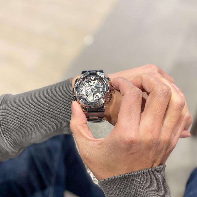 G-SHOCK カシオ Gショック 110シリーズ GM-110D-8AJF メンズ 爆買