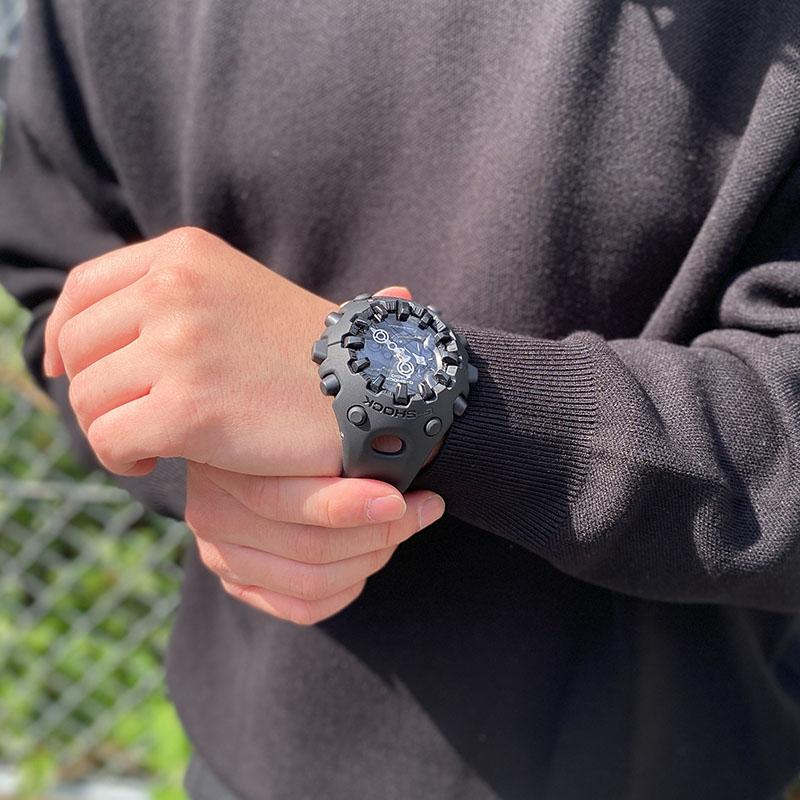 国内正規品＊新品・未使用＊G-SHOCK ＊GA-V01-1AJF G-SHOCK GA-V01 ブラック GA-V01-1AJF メンズ 腕時計 電池式 アナデジ