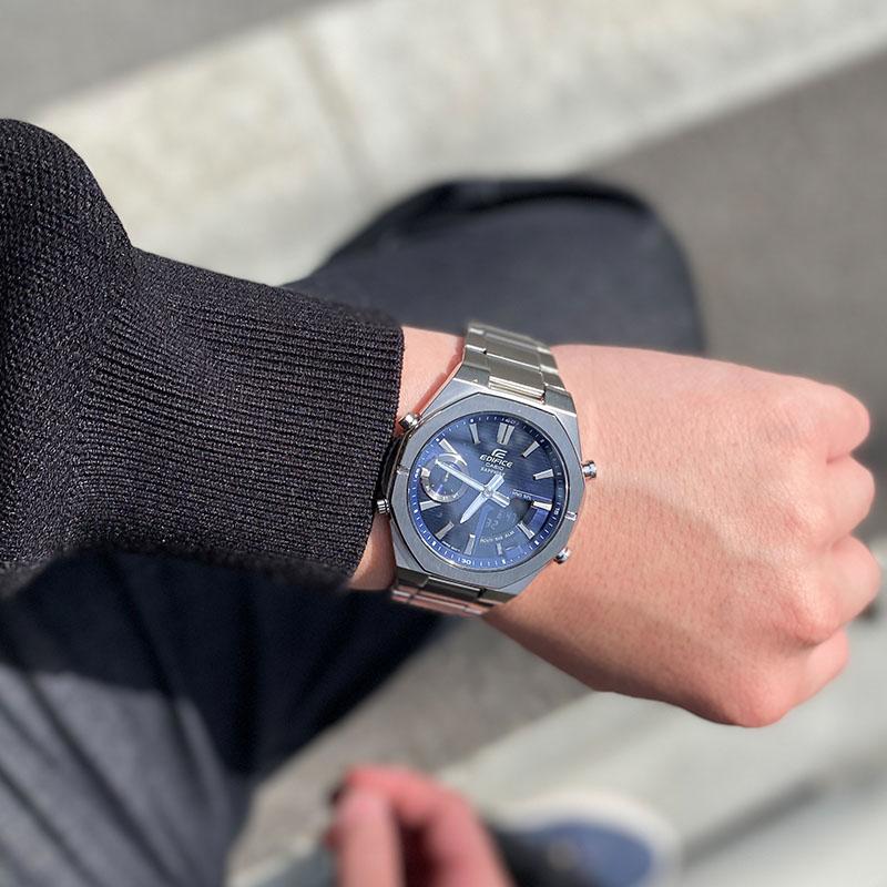 カシオ エディフィス EDIFICE Smartphone Link series ECB-S10YD-2AJF メンズ 爆買の画像