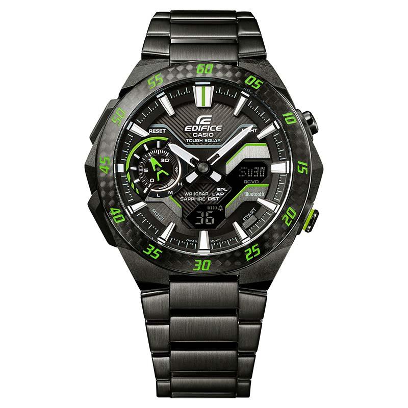 カシオ エディフィス EDIFICE WINDFLOW ECB-2200YRC-1A3JF メンズ 爆買の画像