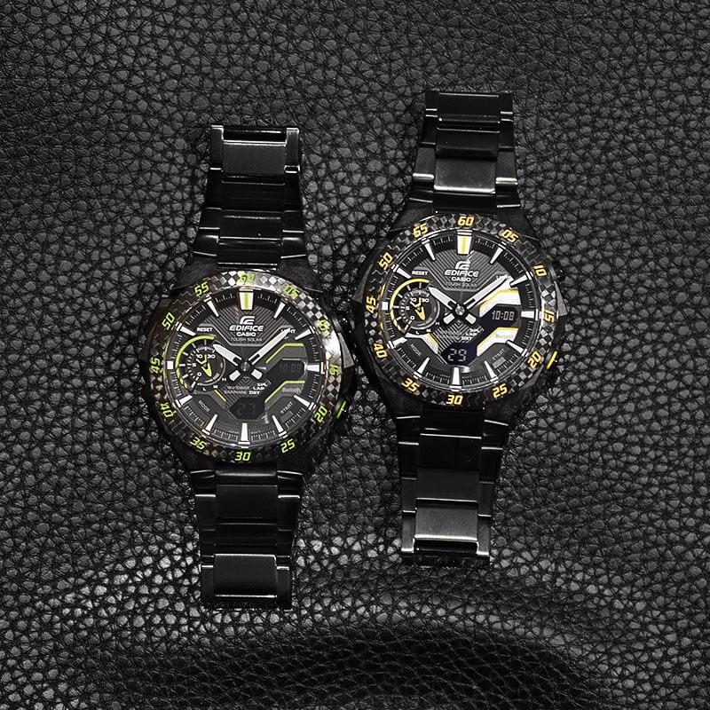 カシオ エディフィス EDIFICE WINDFLOW ECB-2200YRC-1A3JF メンズ 爆買の画像