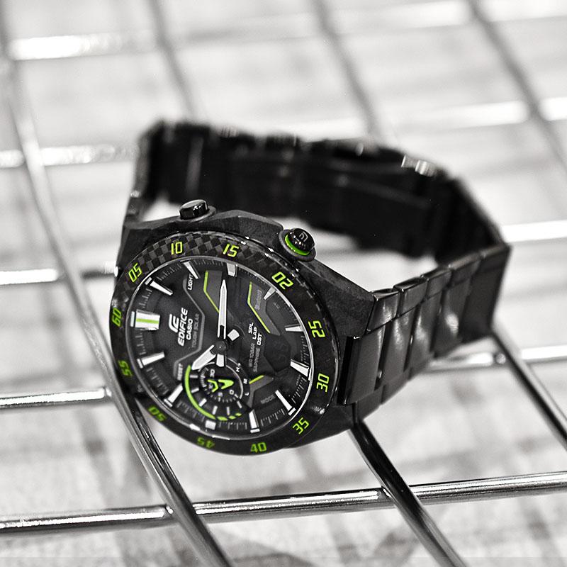 カシオ エディフィス EDIFICE WINDFLOW ECB-2200YRC-1A3JF メンズ 爆買の画像