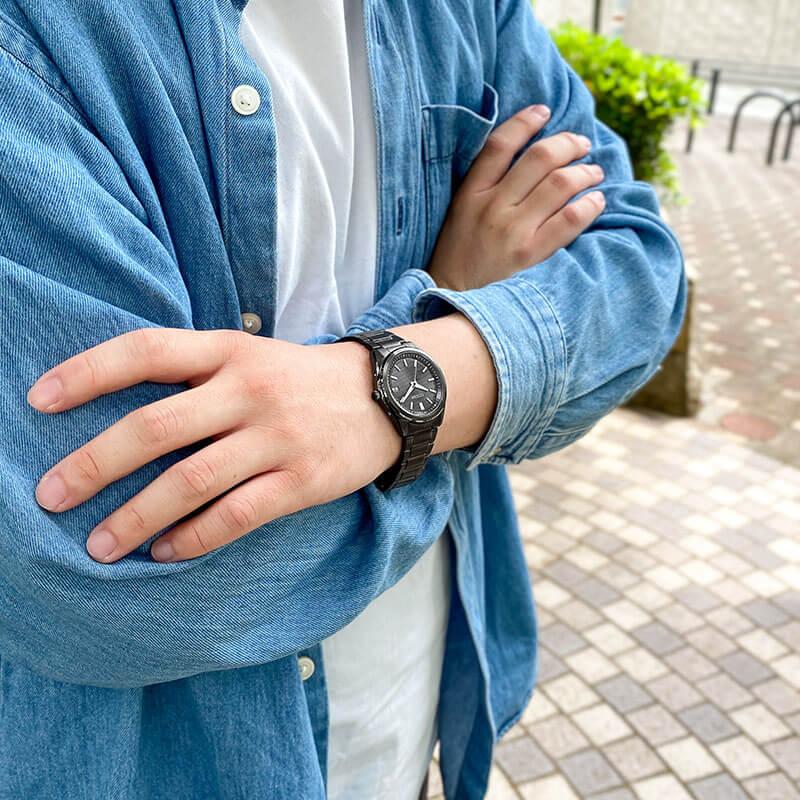 シチズンコレクション CITIZENCOLLECTION AS1085-61E ソーラー電波 プレゼント メンズ 爆買の画像