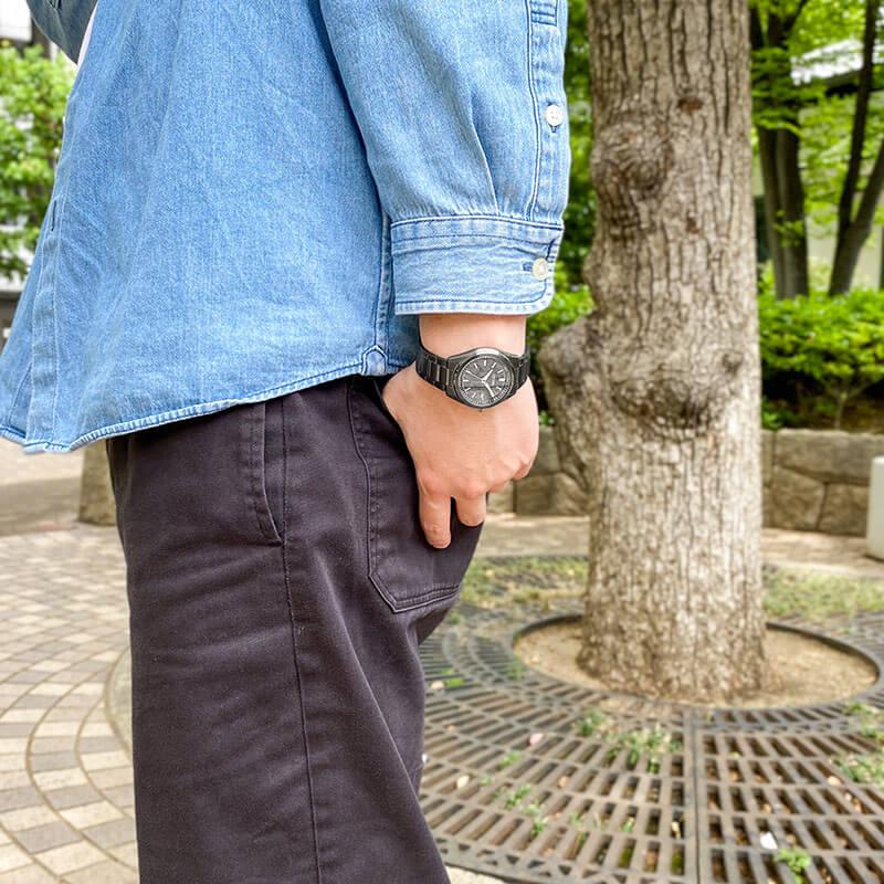 シチズンコレクション CITIZENCOLLECTION AS1085-61E ソーラー電波 プレゼント メンズ 爆買の画像