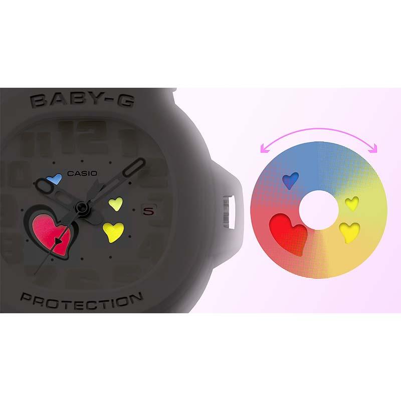 カシオ ベビーＧ BABY-G PLAYFUL HEARTS SERIES BGA-10-7AJF レディース 爆買の画像